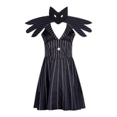 The Nightmare Before Christmas Serises Jack and Sally Cosplay Costume Set - Coscosmos
